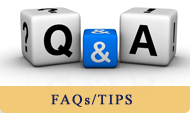 FAQs / Tips